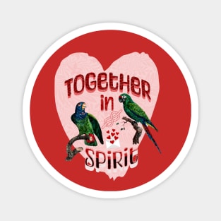 Together in Spirit a Long Distance Relationship Affair Magnet